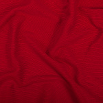 Ткань трикотаж Кашкорсе с лайкрой 220г опененд 60+60см красный 18-1763 пач.15-60м