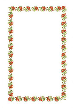 Набор для вышивки КАРОЛИНКА арт. СКК-1002 Маковая дорожка 85х140 см