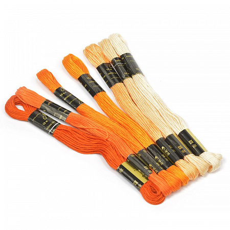 Нитки мулине IDEAL арт.ТВ (100% хлопок) 24х8м цв.373