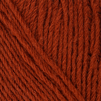 Пряжа для вязания ПЕХ Детский каприз трикотажный (50% мериносовая шерсть, 50% фибра) 5х50г/400м цв.194 рыжик