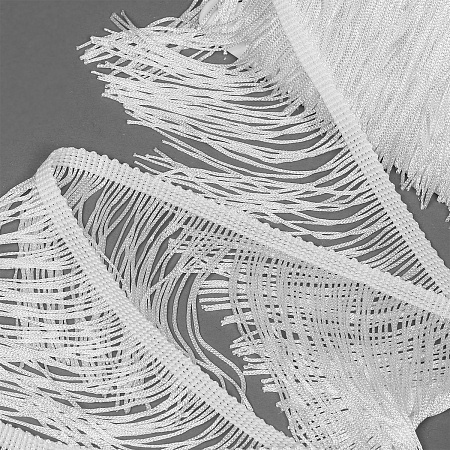 Бахрома отделочная TBY 10 см цв.белый уп.4,5м