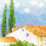 Набор для вышивания РИОЛИС арт.1691 Ферма в Провансе 18х24 см