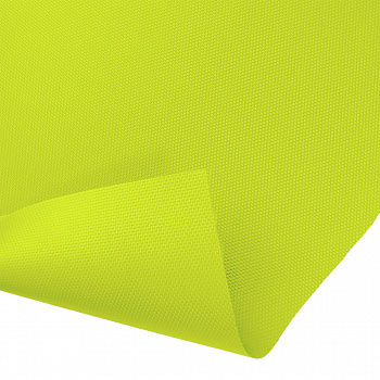 Ткань Оксфорд 600 D PVC, 350 г/м², 100% ПЭ шир.150см цв.S-04 неон лимон рул.50м