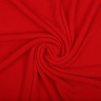Ткань трикот. Бифлекс жатка арт.TBY-JB-03 490г/м² 92% ПЭ 8% спандекс шир.80см цв.3 красный уп.1,5м