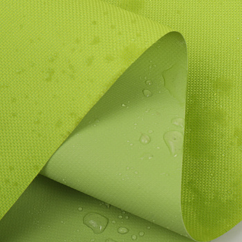 Ткань Оксфорд 600 D PVC, 350 г/м², 100% ПЭ шир.150см цв.201 лайм уп.5м