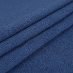 Ткань флис 2-х ст. TBY-0240-F218 240 г/м² 100% ПЭ шир.150см  цв.F218 пыльно-синий рул.24кг