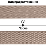 Резинка TBY помочная Ультра 40мм 294 какао рул.25м