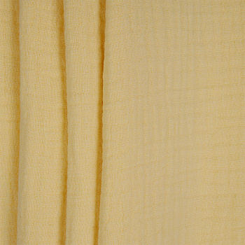 Ткань Муслин 125 г/м² 100% хлопок шир.130 см арт.TBY.Mus.24723.36 цв.36 желтый уп.5м