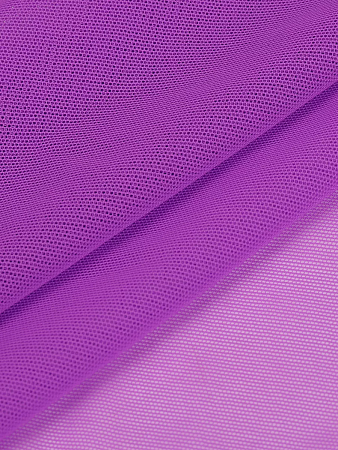 Сетка эластичная KRUZHEVO арт.TBY.068 80г/м² ш.160см цв.фиолетовый неон уп.3м