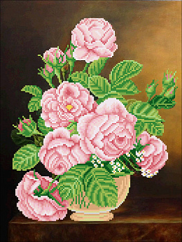 Рисунок на ткани КОНЁК арт. 1476 Розы 30х40 см