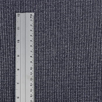 Ткань Костюмная 320 г/м² 100% полиэстер шир.150 см арт.С.1835.07 цв.синий рул.30м (±5м)