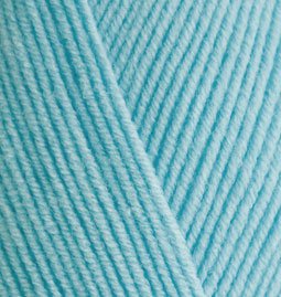 Пряжа для вязания Ализе Happy Baby (65% акрил, 35% полиамид) 5х100г/350м цв.128 морская вода