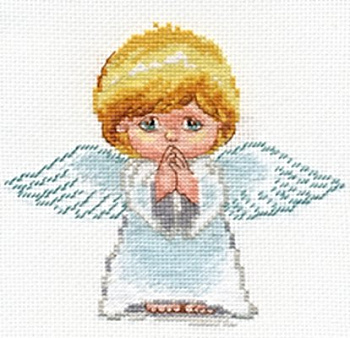 Набор для вышивания АЛИСА арт.0-109 Мой ангел 14х13 см