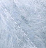 Пряжа для вязания Ализе Mohair classic (25% мохер, 24% шерсть, 51% акрил) 5х100г/200м цв.051 св.голубой