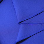 Ткань Габардин 180 г кв.м 100% полиэстер шир.148 см арт.Р.15310.05 цв.05 синий уп.25м (±5м)