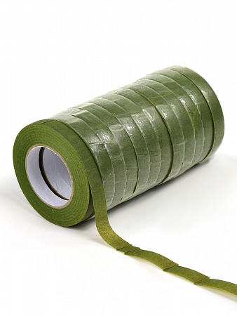 Тейп лента арт.TBY.319/12 цв. зеленый, ширина 10 мм, уп.27.43 м (уп. 12 шт)