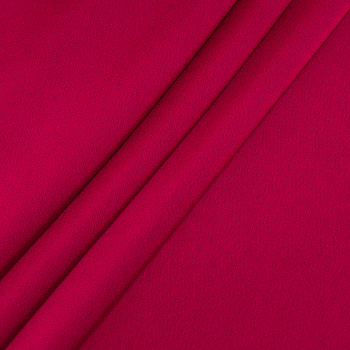 Ткань шелк Армани (изнанка черная) 90 г/м² 97% пэ, 3% спандекс шир.148 см арт.Р.93571.60 красный рул.25м (±5м)