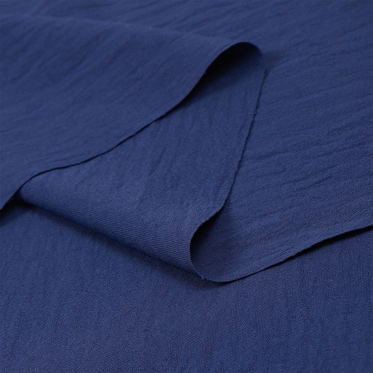 Ткань Лен Манго сей 165 г/м² 100% полиэстер шир.150 см арт.С.1884.12 цв.синий уп.1м
