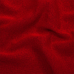 Ткань трикотаж Футер 3х нитка начес хлопок 320г пенье 185см красный 19-1663 уп.10м
