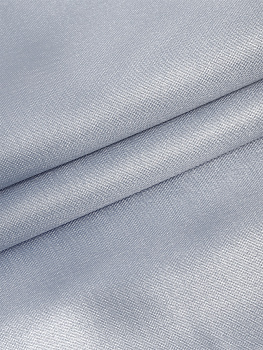 Ткань Атлас-сатин 67 г/м² 100% полиэстер шир.150 см арт.AS.27 цв.серый рул.100м