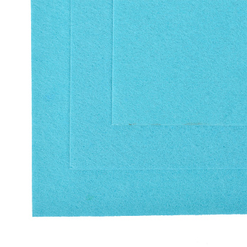 Фетр листовой мягкий Magic 4 Hobby 1мм 20х30см арт.FLT-S1 уп.10 листов цв.676/026 голубой