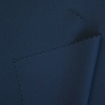 Ткань Софт Ниагара 100 г/м² 94% полиэстер, 6% спандекс шир.145 см арт.Р.19155.25 цв.25 синий уп.25м (±5м)