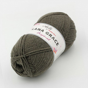 Пряжа для вязания ТРО LANA GRACE Original (25% мериносовая шерсть, 75% акрил супер софт) 5х100г/300м цв.0214 маренго