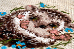 Набор для вышивания РИОЛИС арт.1753 Маленький ежик 15х20 см