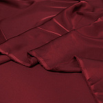 Ткань шелк Армани 90г/м² 97% ПЭ 3% Спандекс шир.150см арт.TBYArm-89 цв.89 вишневый уп.5м