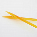 51253 Knit Pro Спицы съемные для вязания Trendz 4мм для длины тросика 28-126см, акрил, оранжевый,  2шт