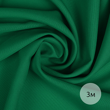 Ткань габардин TBYGab-150243 150г/м2 100% полиэстер шир.150см цв.243 зеленый уп.3м