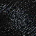 Нитки для вязания Ирис (100% хлопок) 20х25г/150м цв.7214 черный, С-Пб