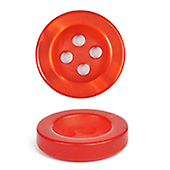 Пуговицы пластик 5486 Pearl (17-1664 TPX) цв.красный 20L-12,5мм, 4 прокола, 200 шт