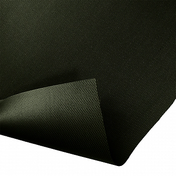 Ткань Оксфорд 600 D PVC, 350 г/м², 100% ПЭ шир.150см цв.423 т.хаки рул.50м
