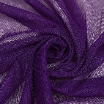 Сетка стрейч матовая арт.TBY-TL01 40г/м² 100% полиэстр ш.150см цв.72 фиолетовый рул.10м