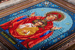 Набор для вышивания бисером КРОШЕ арт. В-157 Богородица Знамение 20x24 см