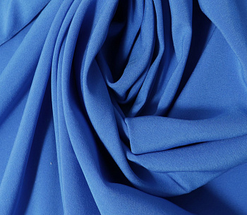 Ткань Софт Ниагара 110 г/м² 94% полиэстер, 6% спандекс шир.150 см арт.Р.11412.14 цв.14 синий уп.25м (±5м)