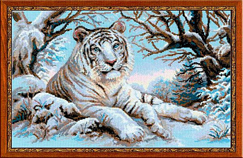 Набор для вышивания РИОЛИС арт.1184 Бенгальский тигр 60х40 см