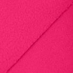 Ткань флис 2-х ст. TBY-0059-338 190 г/м² 100% ПЭ шир.150см  цв.F338 неон розовый уп.10м