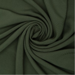 Ткань Штапель 130 г/м² 100% вискоза шир.145 см арт.Р.21264.23 цв.23 зеленый уп.25м (±5м)