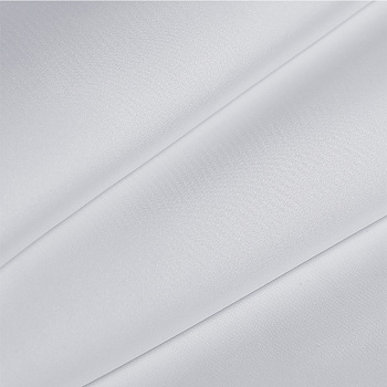 Ткань шелк Армани 90г/м² 97% ПЭ 3% Спандекс шир.150см арт.TBYArm-021 цв.21 отбеленный белый уп.5м