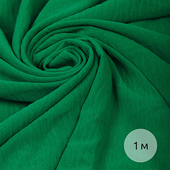 Ткань Лен искусственный Манго 160 г/м² 100% пэ TBY.Mg.15 цв.зеленый уп.1м