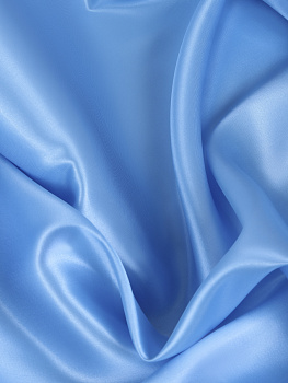 Ткань Атлас-сатин 67 г/м² 100% полиэстер шир.150 см арт.AS.11 цв.голубой уп.3м