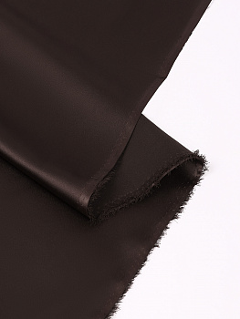 Ткань Атлас стрейч для нижнего белья арт.0180 107г/м² шир.125см цв.111(10) шоколадно-коричневый, уп.1м