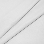 Ткань Штапель  TBY Vi-30-02 плот 110г/м2 100% вискоза шир. 145 см цв.02 отбеленный белый уп.2м