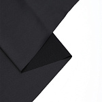 Ткань Атлас стрейч для нижнего белья арт.0180 107г/м² шир.125см цв.черный уп.0,5м
