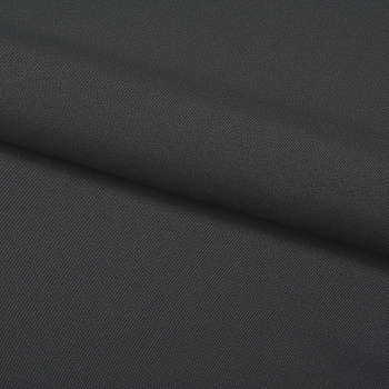 Ткань габардин TBYGab-150156 150г/м2 100% полиэстер шир.150см цв.S156 темн.серый рул.50м