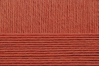Пряжа для вязания ПЕХ Акрил (100% акрил) 5х100г/300м цв.344 красная глина