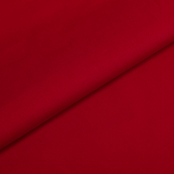 Ткань Поплин стрейч 125 г/м² 97% хлопок, 3% спандекс шир.150 см арт.TBY.Csp.1802.7 цв.07 красный уп.5м
