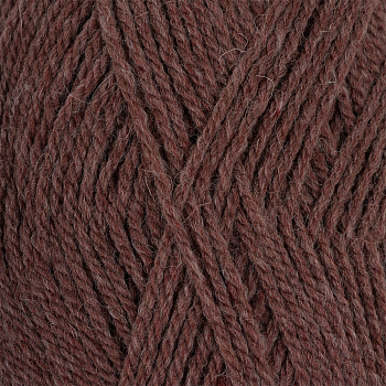 Пряжа для вязания ПЕХ Джинсовый Ряд (50% шерсть, 50% акрил) 10х100г/250м цв.517 коричневый меланж